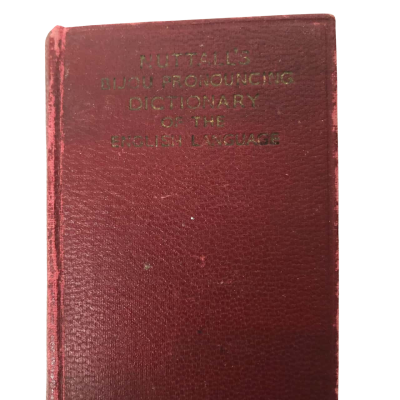 Nuttall's Bijou Pronouncing Dictionary of the English Language - Antique