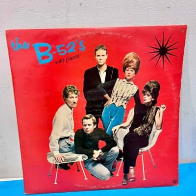 The B 52’s “Wild Planet”12inch Vinyl LP Record 