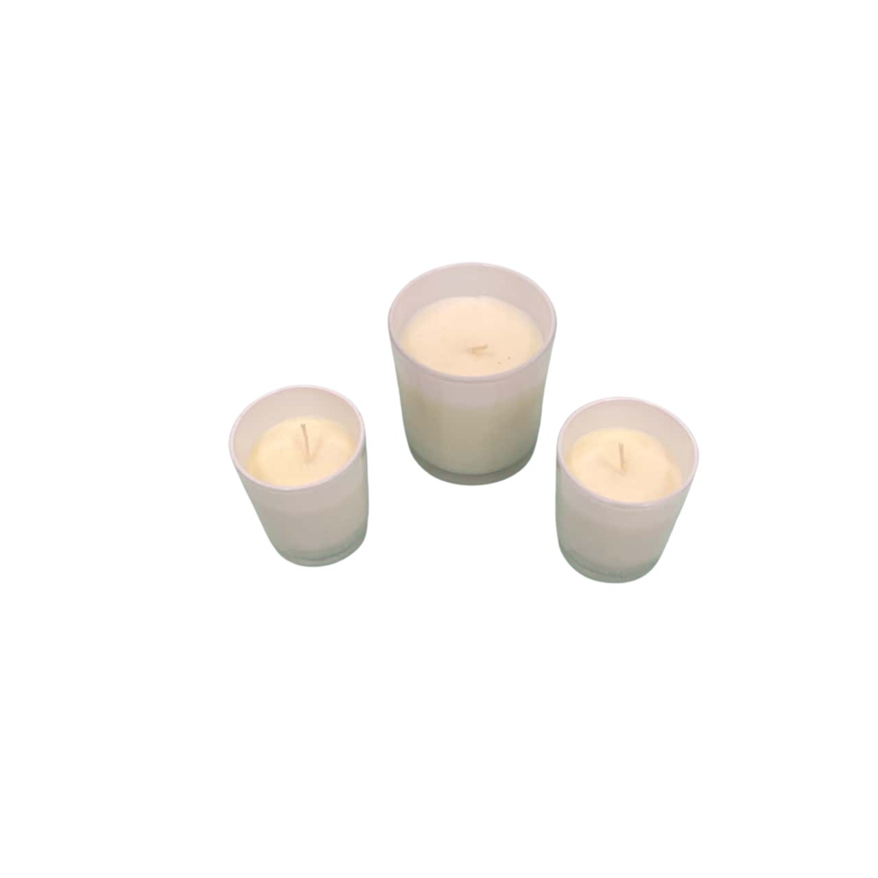 3* set of candles with different fragrances