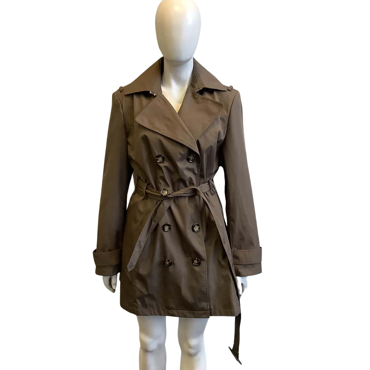 Calvin Klein Women's Size M Winter Jacket Brown (s)