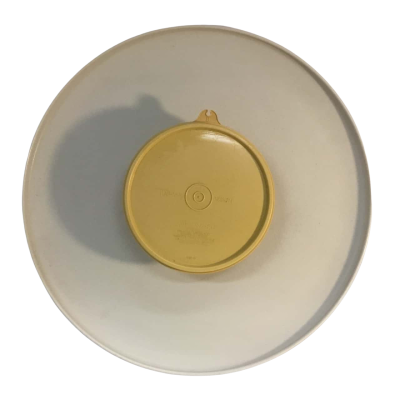 Vintage Tupperware Chip n Dip Plate