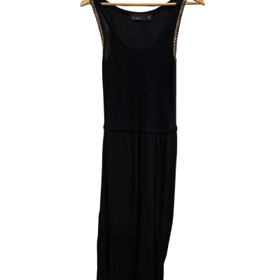 Wish, Womens, Size S, black dress with golden chains on the straps