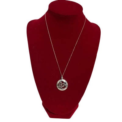  Women's Leaf Necklace - 925 Silver 