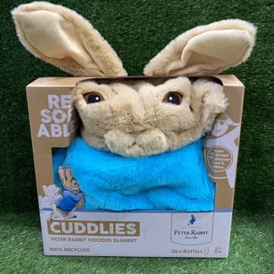 Peter Rabbit Cuddles Hooded Blanket