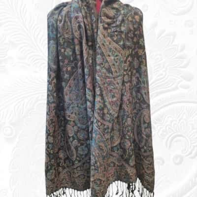  Womens  Size L pasnmina Scarf Pattern 