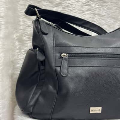  Womens Black  / Silver handbag 