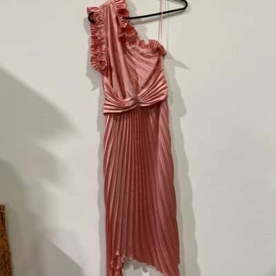 Esther & Co Reverse Dress Womens  Size M Pink  