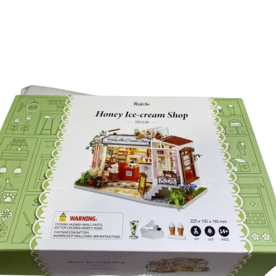 Rolife Honey Ice-Cream Shop DIY kit