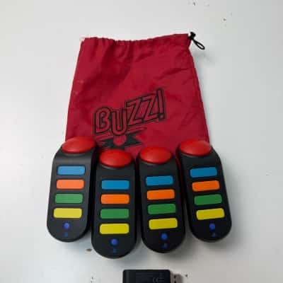 Buzz wireless buzzers x4