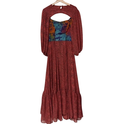 talensi Atelier Proudley Ghanaian Unique Dress Size 14 Multicoloured 