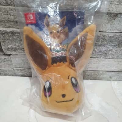 Pokémon Let's Go Eevee Eevee Jead Plush Key Ring