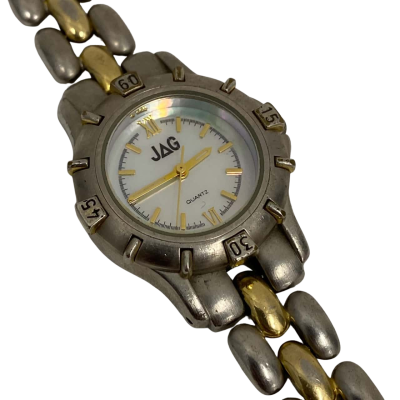 Jag Women's Watch (Not Working) Shell Looking Dial 