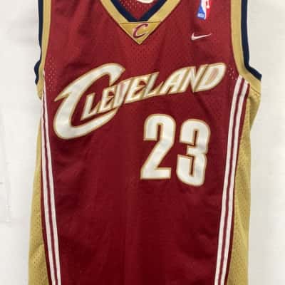 Cleveland NBA Mens  Size S Jersey Gold / Maroon 