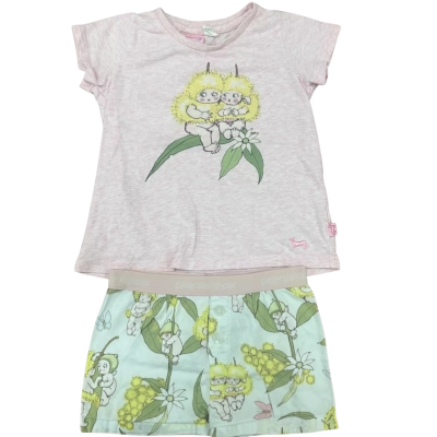 Peter Alexander Kids  Size 2 Sleepwear Cream / Green / Pink  / Yellow 