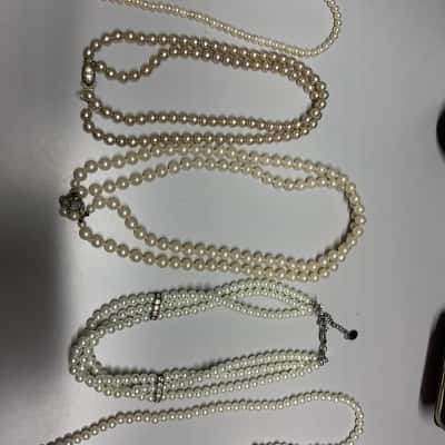  Womens Necklaces Faux  Pearl 
