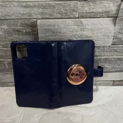 Mimco Womens Navy Blue Phone Case