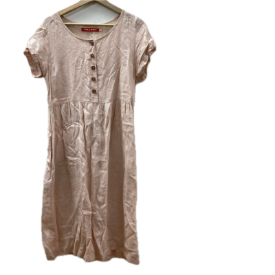 Pyne & Smith Womens  Dress Size M Peach 