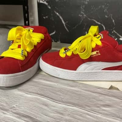 Puma  Ferrari suede Size 5.5 Red / White / Yellow 