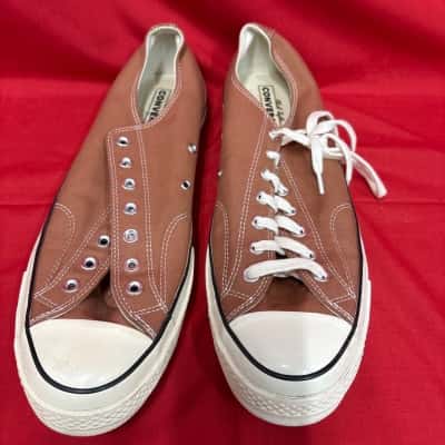 Converse Mens  Size 13 /Women’s 15 Mineral Clay Colourway Low Top Sneakers 