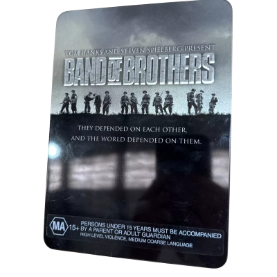 Band Of Brothers Complete Limited Edition Tin Boxset DVD R4 Original Tin Case