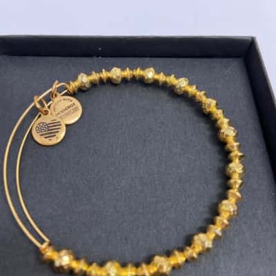  Alex and Ani  Bracelet Gold Toned