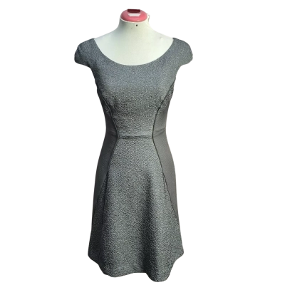 Lisa Ho Womens  Size 6 Cocktail Dress Grey / Silver 