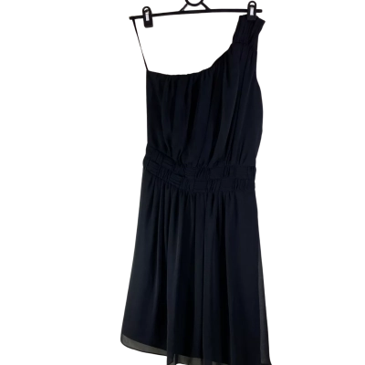 Bariano Womens  Black one shoulder dress Size 8 