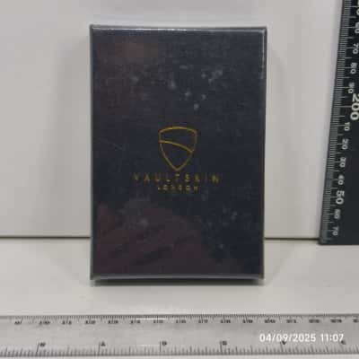 Mens Valutskin Wallet RFID Blocking As New Sealed Matte Blue 