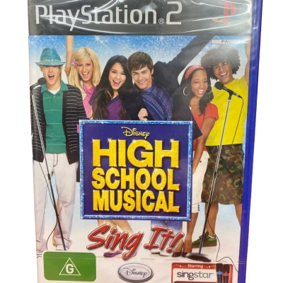 PlayStation 2 game. Disney High School Musical