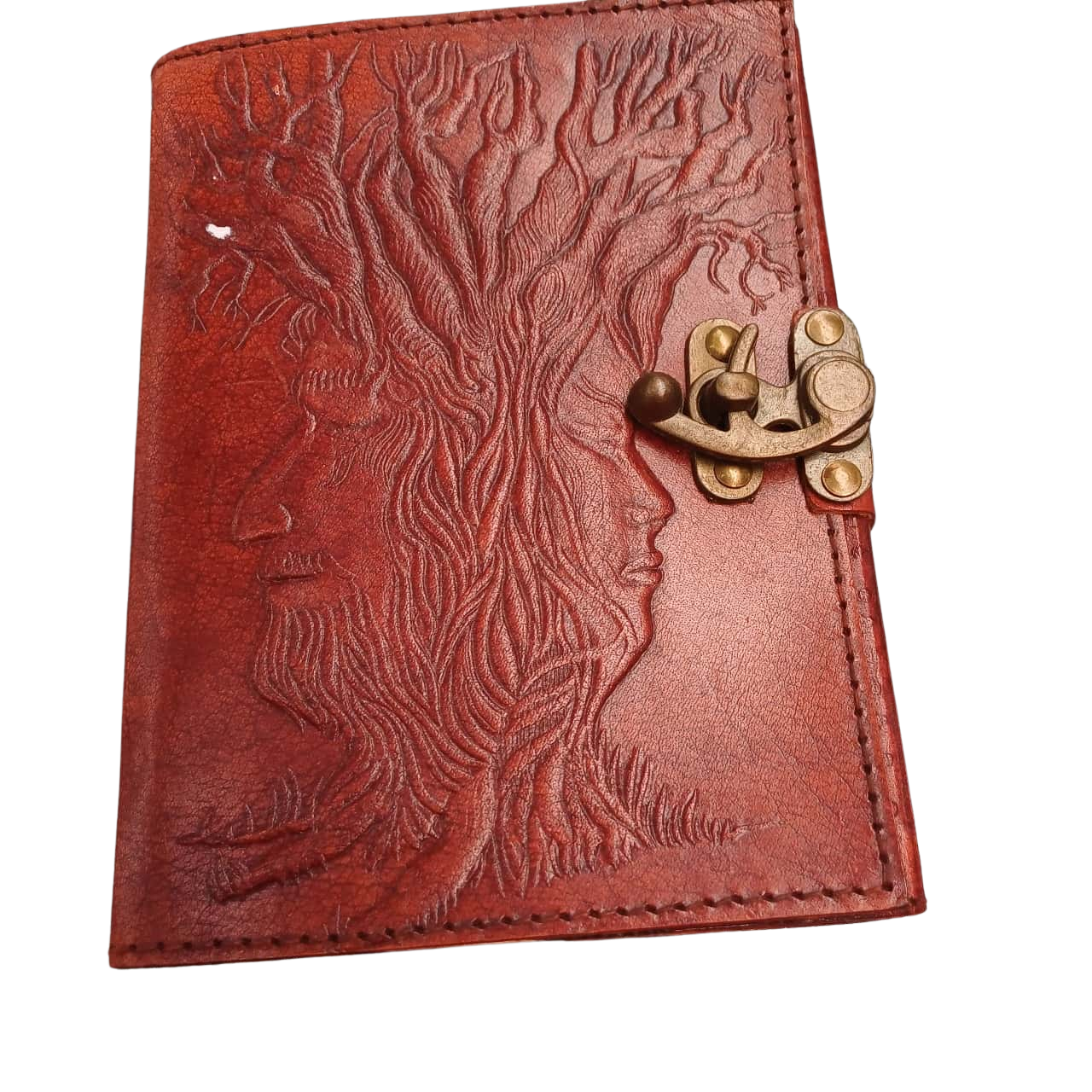 Tiger's Eye Leather Journal (13CM X 10CM)