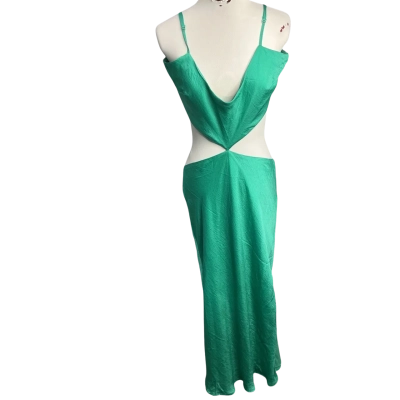 Showpo Womens  Size 14 Midi Dress Green 