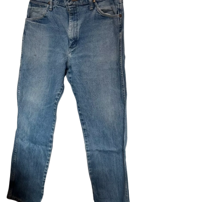 Wrangler Men's  Size 32 Straight Leg Jeans Blue 