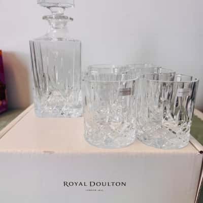 Royal Doulton Seasons Decanter Set/7 – New in Box 