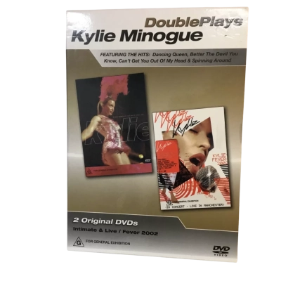 Kylie Minogue Double Plays DVD Set