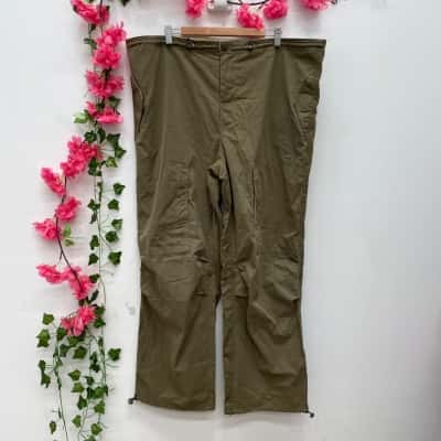 Neon Hart Mens Cargo Pants Size XXL Khaki 
