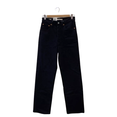 Levi's Womens  Size 27 High-Waisted Jeans Black "Ribcage"