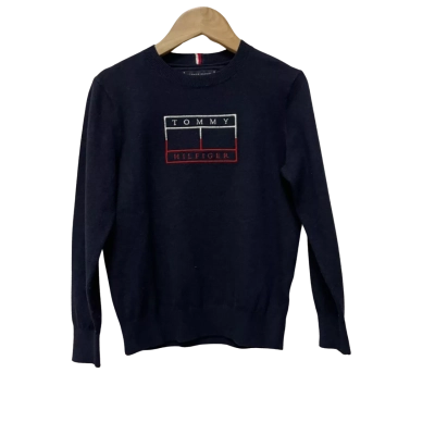 Tommy Hilfiger Kids  Size 6 Jumper Navy Blue / Red / White 