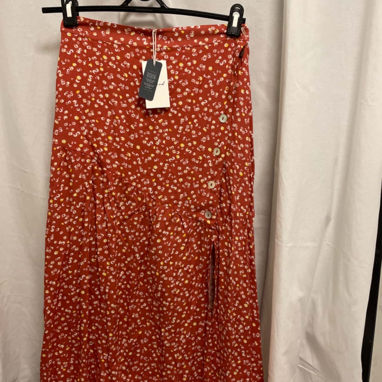 Elwood Womens Size 8 Maxi Floral / Orange (s)
