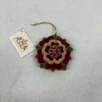 The Royal Collection Tudor Rose (House Of Lancastrian) Ornament