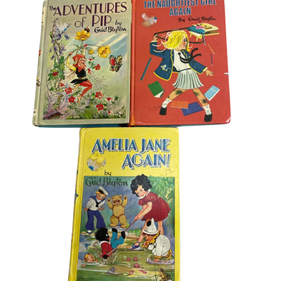 Vintage Enid Blyton Books x 3