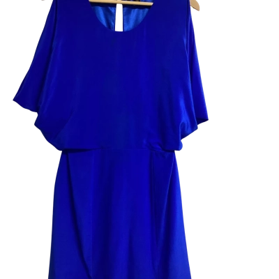Saba Electric Blue Dress Size 10 