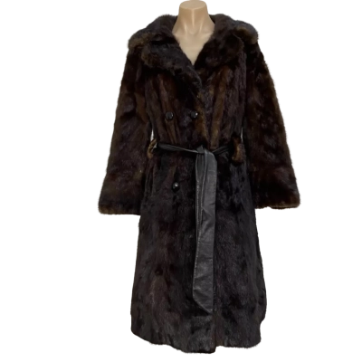 Vintage real Mink coat possible Size S 