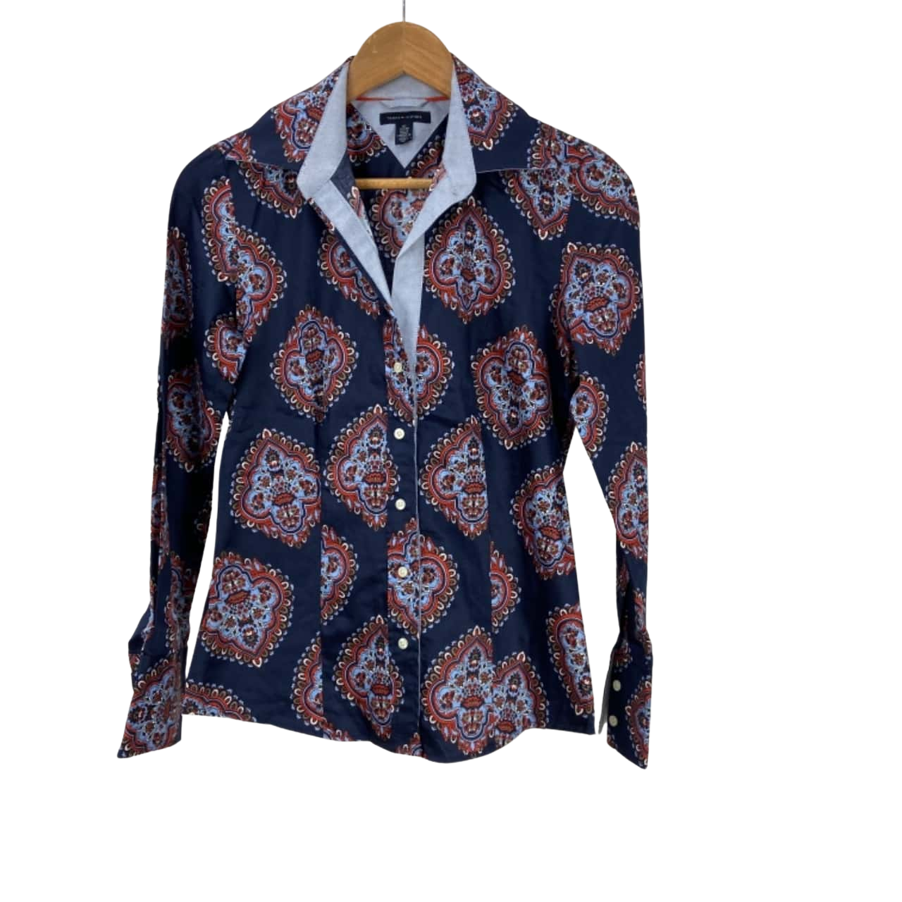 Tommy Hilfiger Size XS Long Sleeve Navy Blue shirt(s)