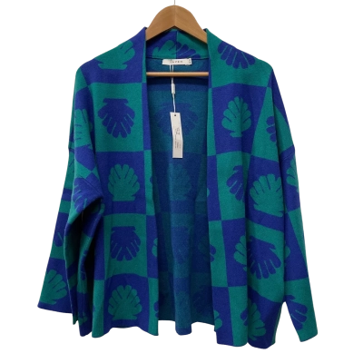  Womens  Size One Size Cardigan Blue / Green 