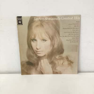 Barbra Streisand's Greatest Hits Vinyl