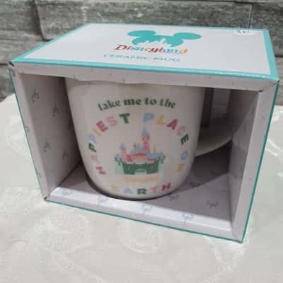 disneyland ceramic coffee mug