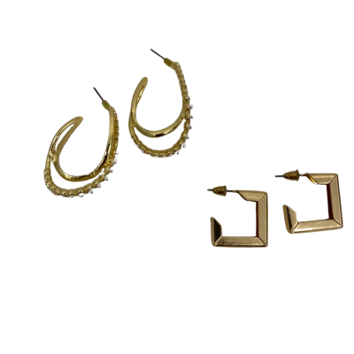 Unbranded Women's Earrings 2 Pairs Costume Jewellery 