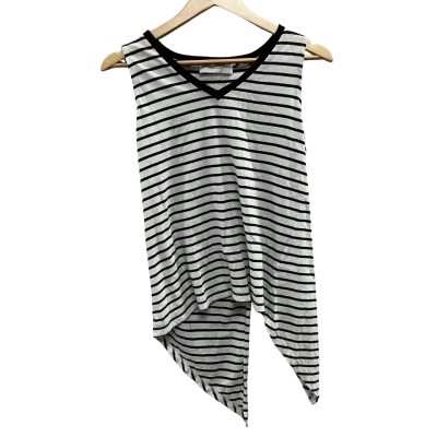 Viktoria & Woods Womens Size 0 Sleeveless Top Black  / White 