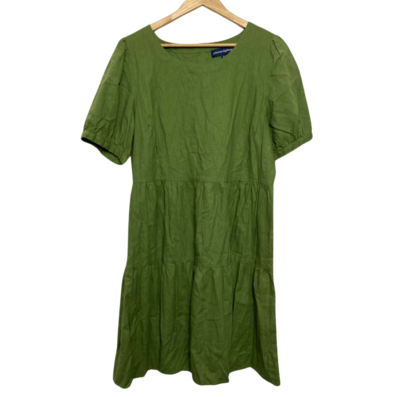 Green Dress Size 18 Size UK 18 Emerald Green Taffeta Sweetheart Tea Dress