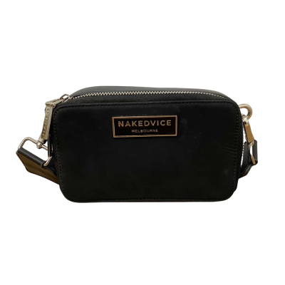 Nakedvice Womens Crossbody Bag Black  